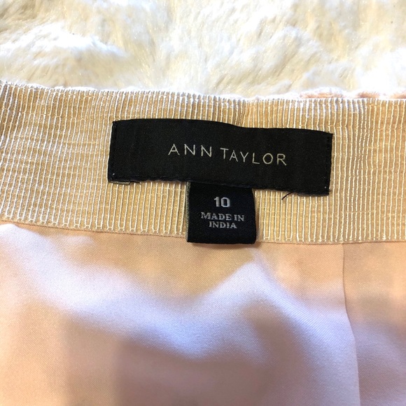 Elegant Lace Tan Skirt - Picture 4 of 4